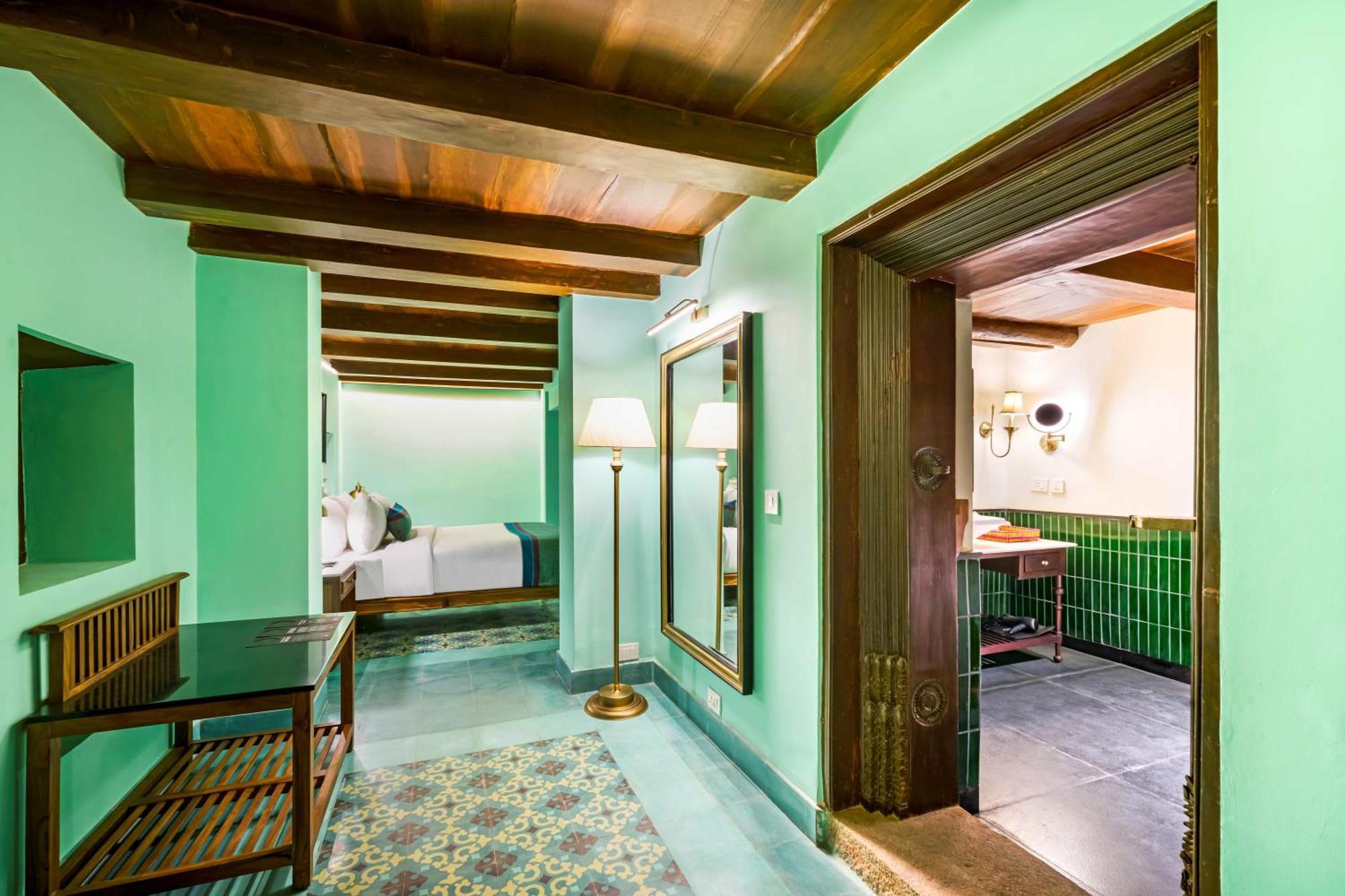 The Lotus Palace Chettinad Kāraikkudi Exterior foto