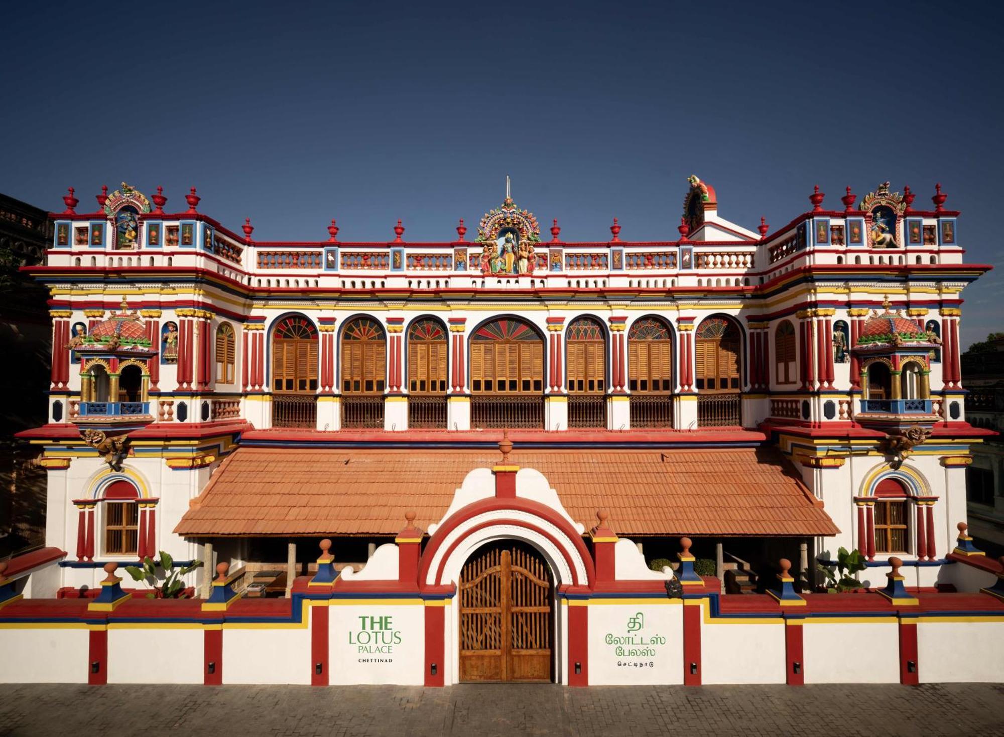The Lotus Palace Chettinad Kāraikkudi Exterior foto