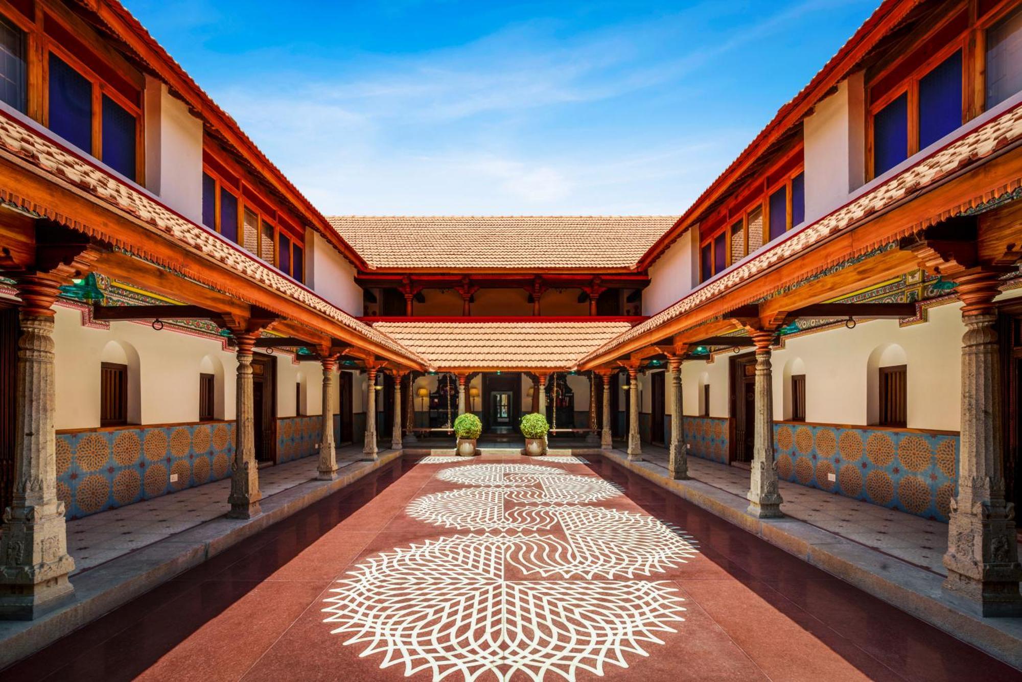 The Lotus Palace Chettinad Kāraikkudi Exterior foto