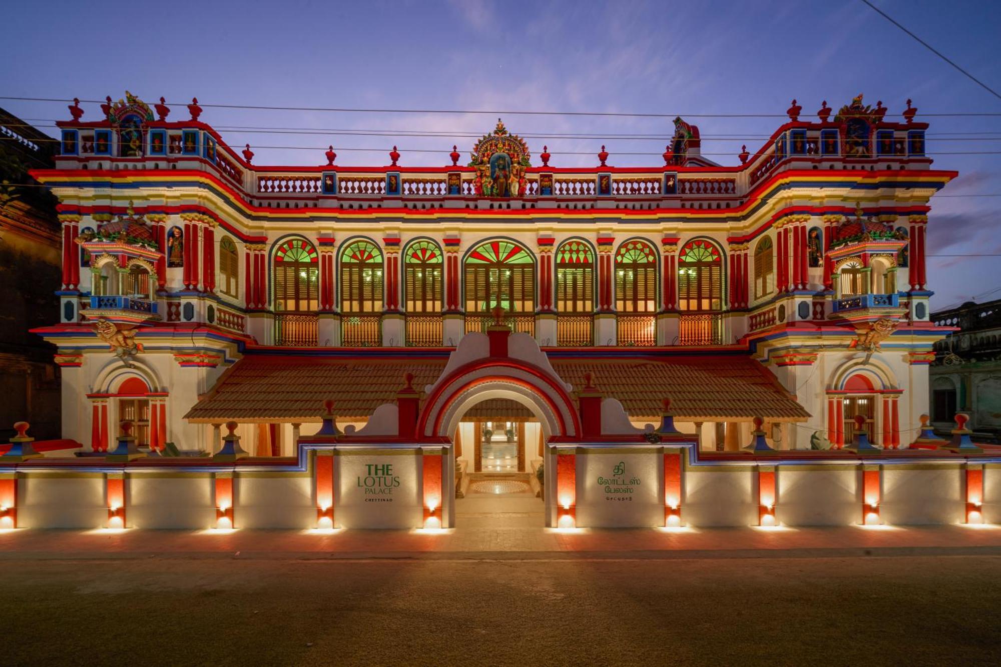 The Lotus Palace Chettinad Kāraikkudi Exterior foto