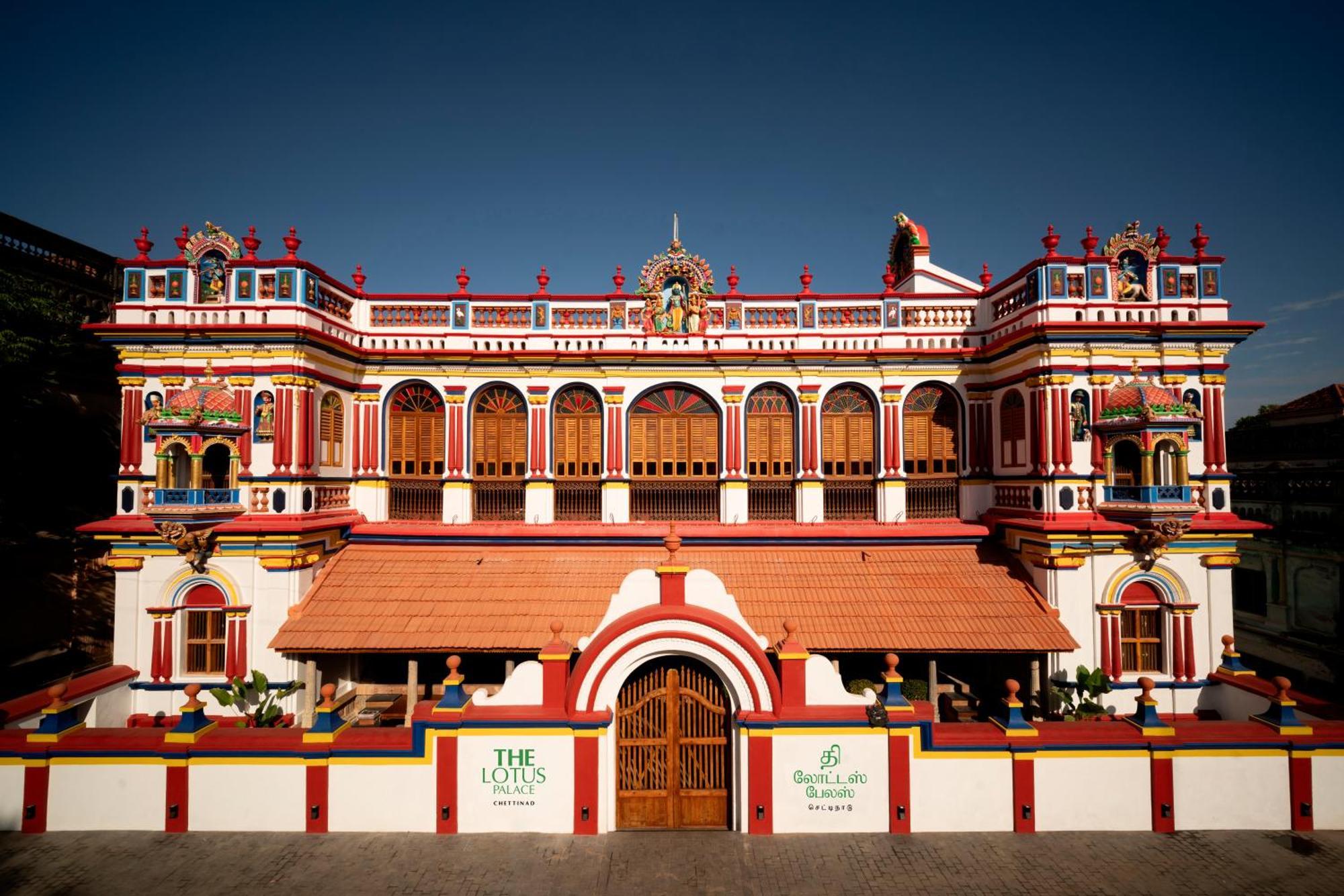 The Lotus Palace Chettinad Kāraikkudi Exterior foto